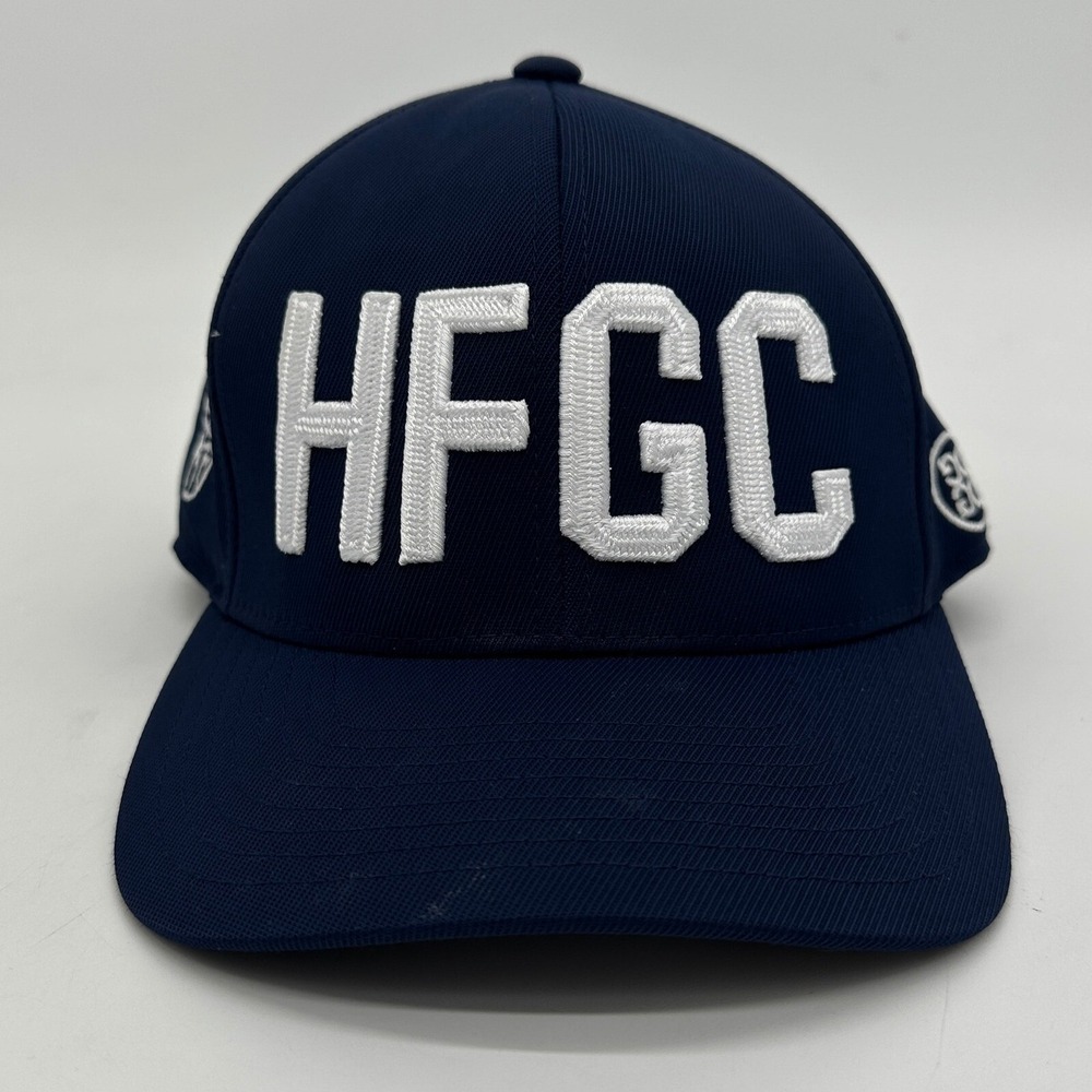 G-Fore 110 FlexFit Tech Mens Golf Hats OSFA Dark Navy Snapback Nylon Blend NEW